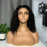 Vietnamese Raw HD Bob Wig #1B 220%